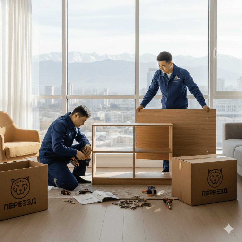 Доставка мебели с сборкой и разборкой в Бишкеке